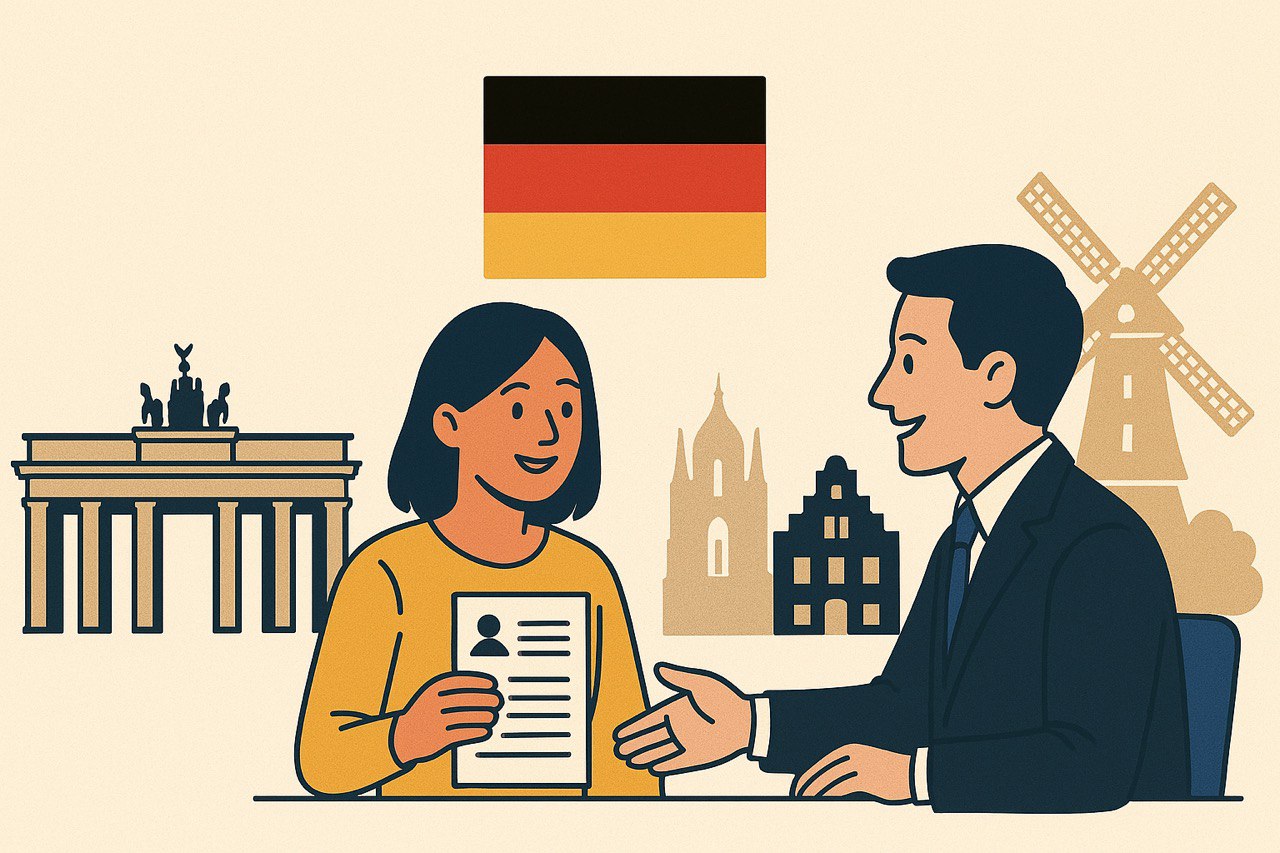 How to get the job in Germany and become a citizen